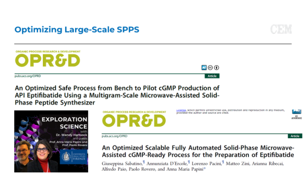 Optimizing large scale peptides.